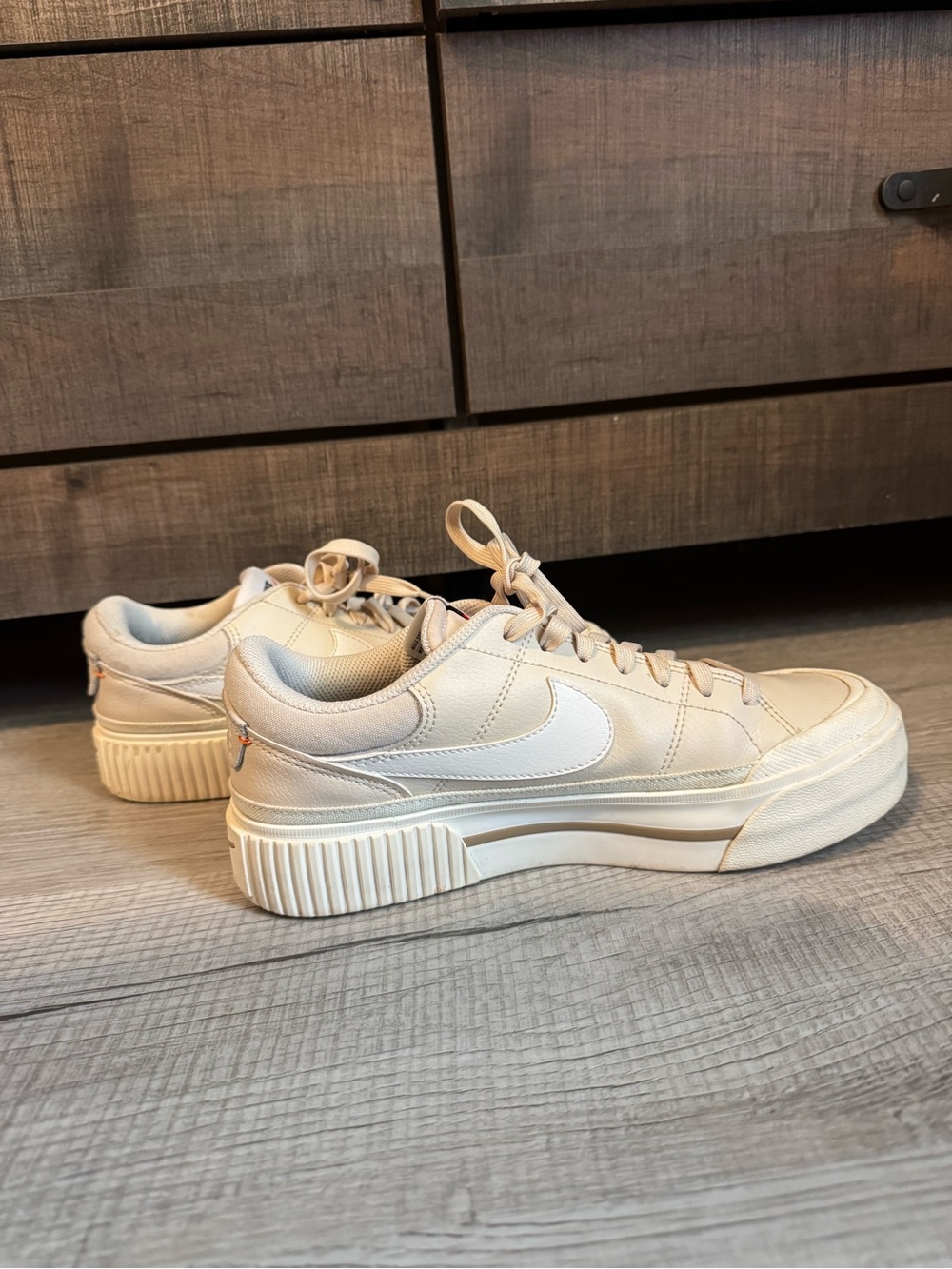 Women's Nike Court Legacy Lift- Beige